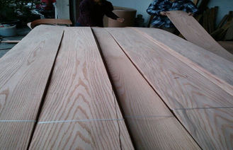سرخ بلوط غشاء و فرآیندهای ورق برای کف سازی، تاج برش روکش چوبی
